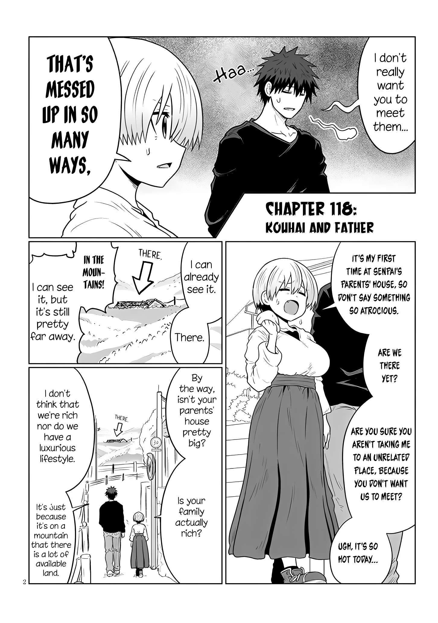 Uzaki-chan wa Asobitai! Chapter 118 2